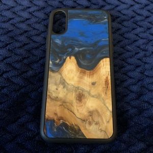 Carved iPhone XS case. New-unused.